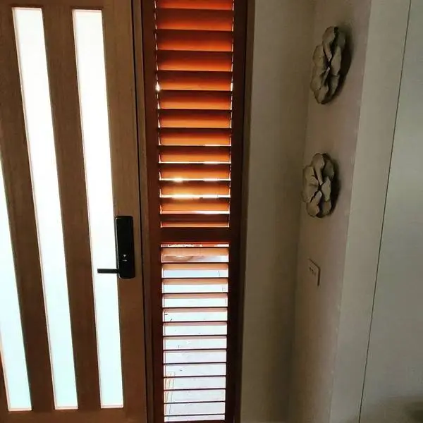 Simple and elegant shutters installed | Our works InDesign Blinds InDesign Blinds