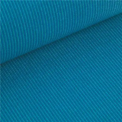 Fabric for external skylight and folding arm awning Teal