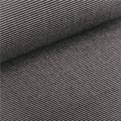 Fabric for external skylight and folding arm awning Black Tweed