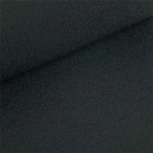 Fabric for external skylight and folding arm awning Black