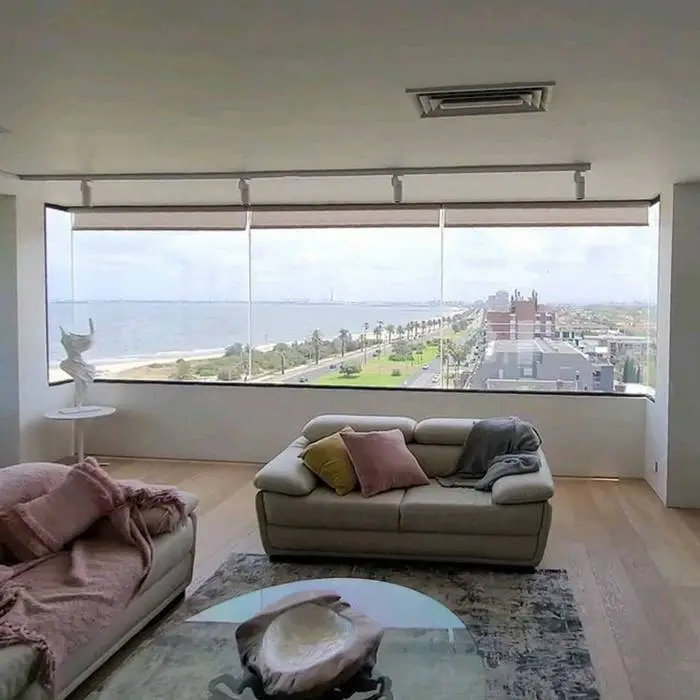 Motorised roller blinds for penthouse Video Review - IndesignBlinds Melbourne