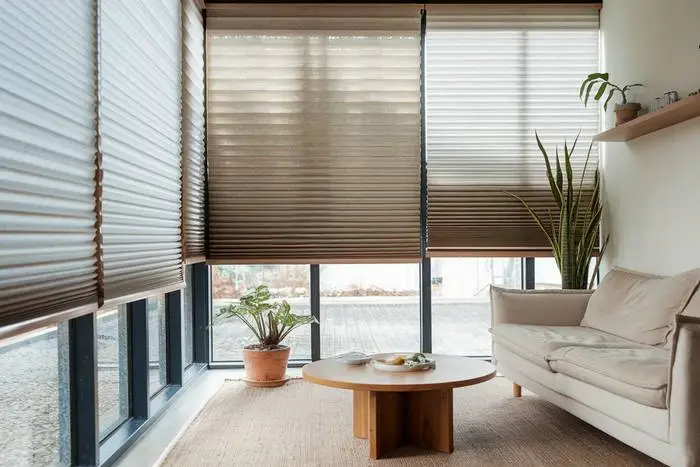 Pleated blinds Melbourne