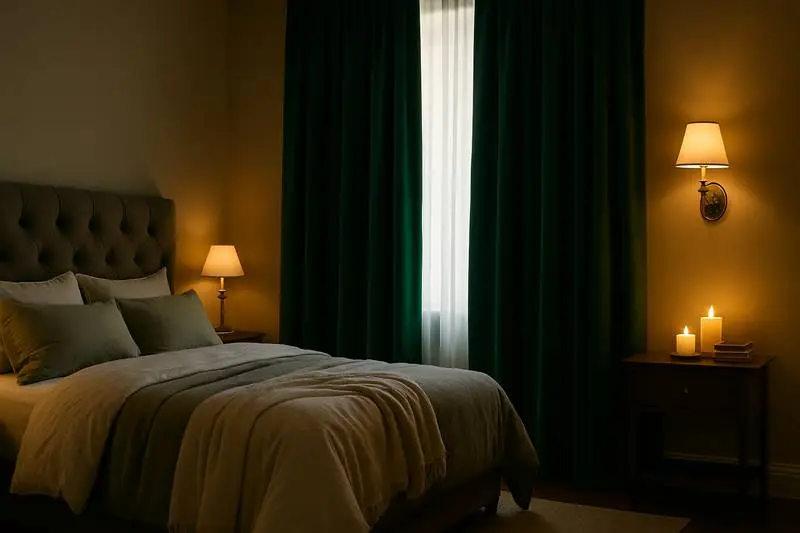 blackout curtains