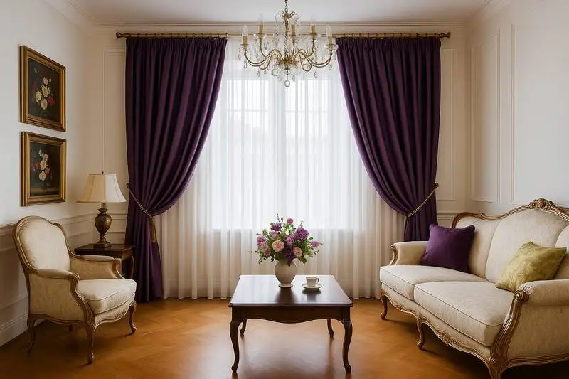 velvet curtains