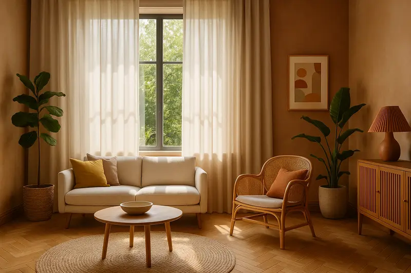 Master curtain measurements in Australia! Get expert tips for width, drop, and ceiling mounts. Perfect fit guaranteed. Free guide from inDesign Blinds!
