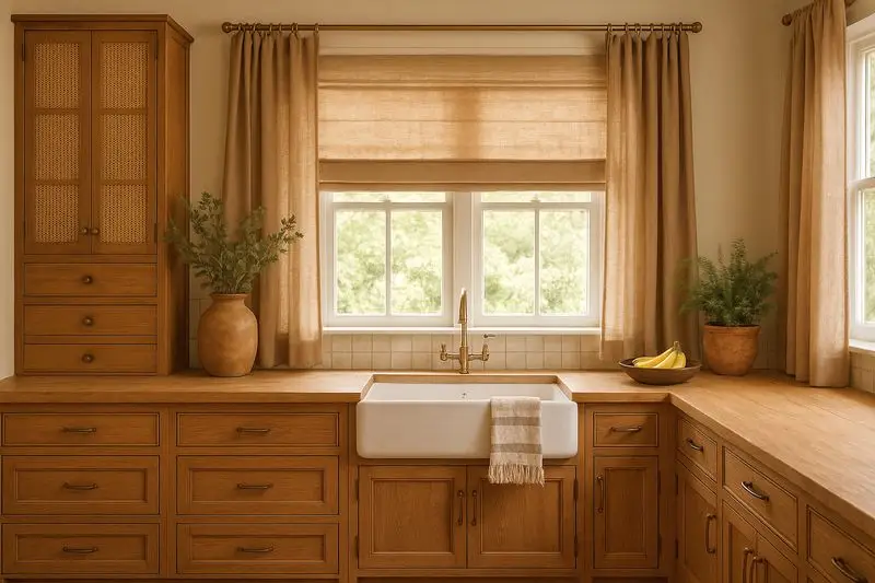 Kitchen Curtains with Blinds