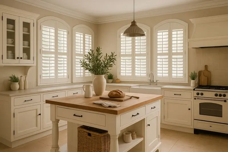 Kitchen Plantation Shutters