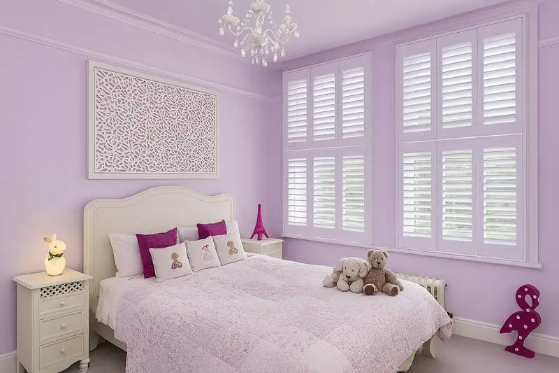 Plantation Shutters kids room