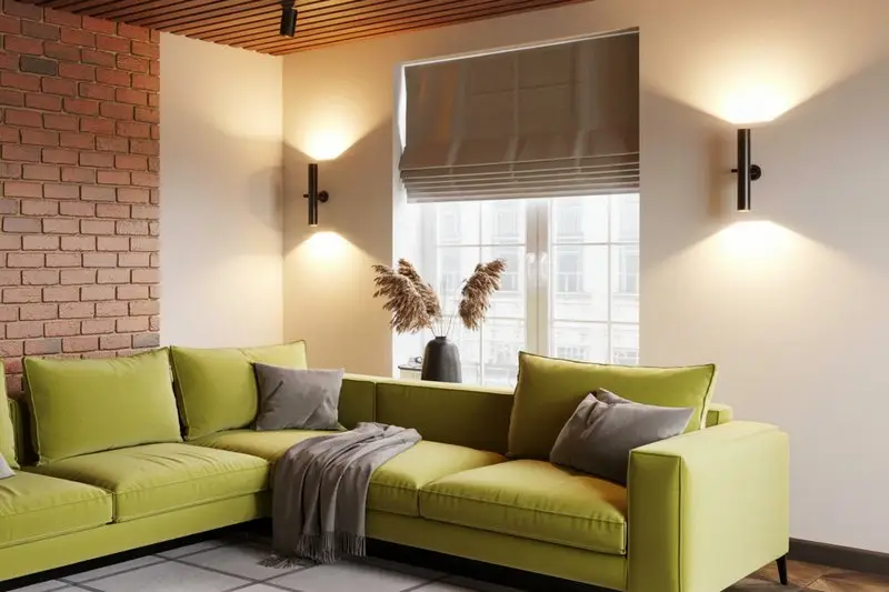 Roman Blinds for living room