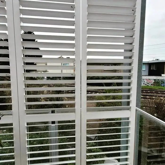 External and internal shutters | Our works InDesign Blinds External and internal shutters