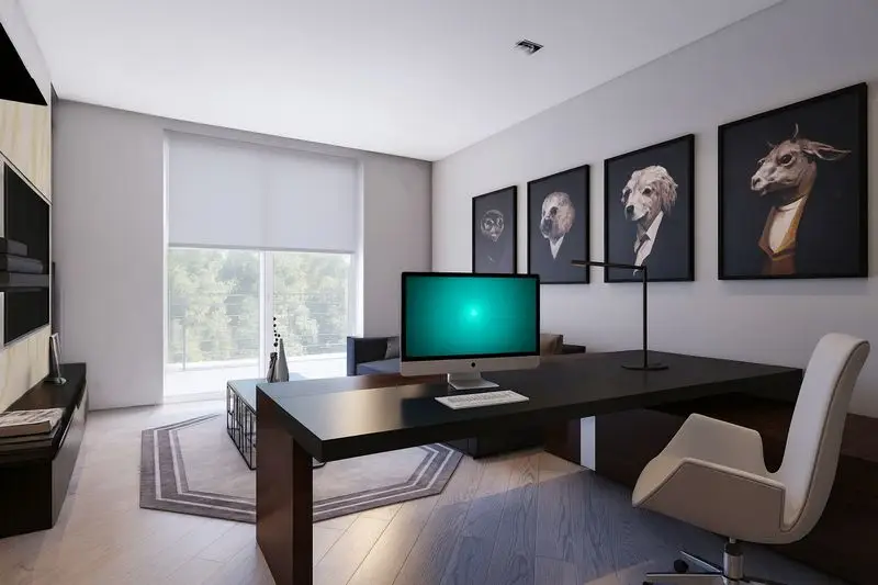 Home Office Roller Blinds