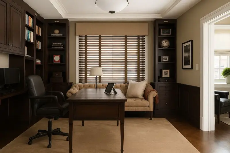 Home Office Venetian Blinds